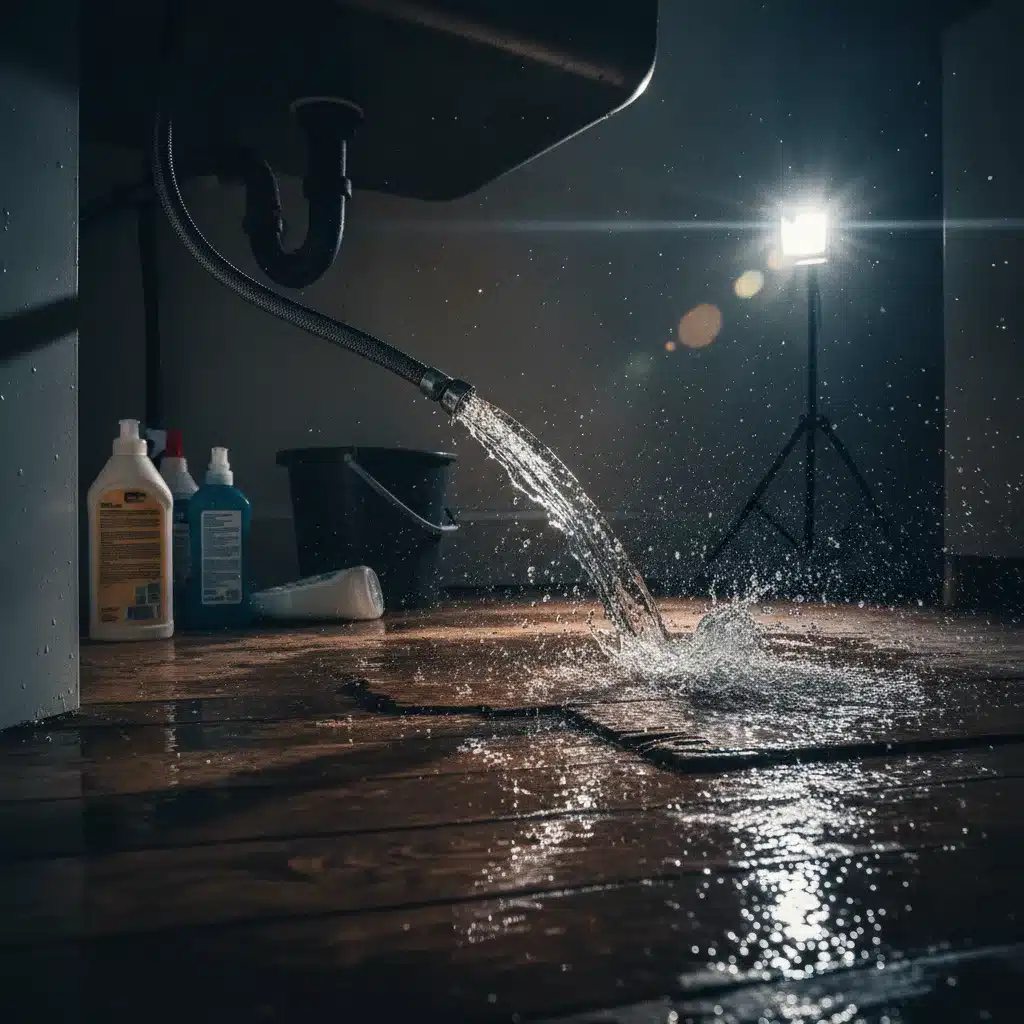 Fuite d'eau en urgence | couper l'arrivée d'eau - fuite eau urgence couper arrivee