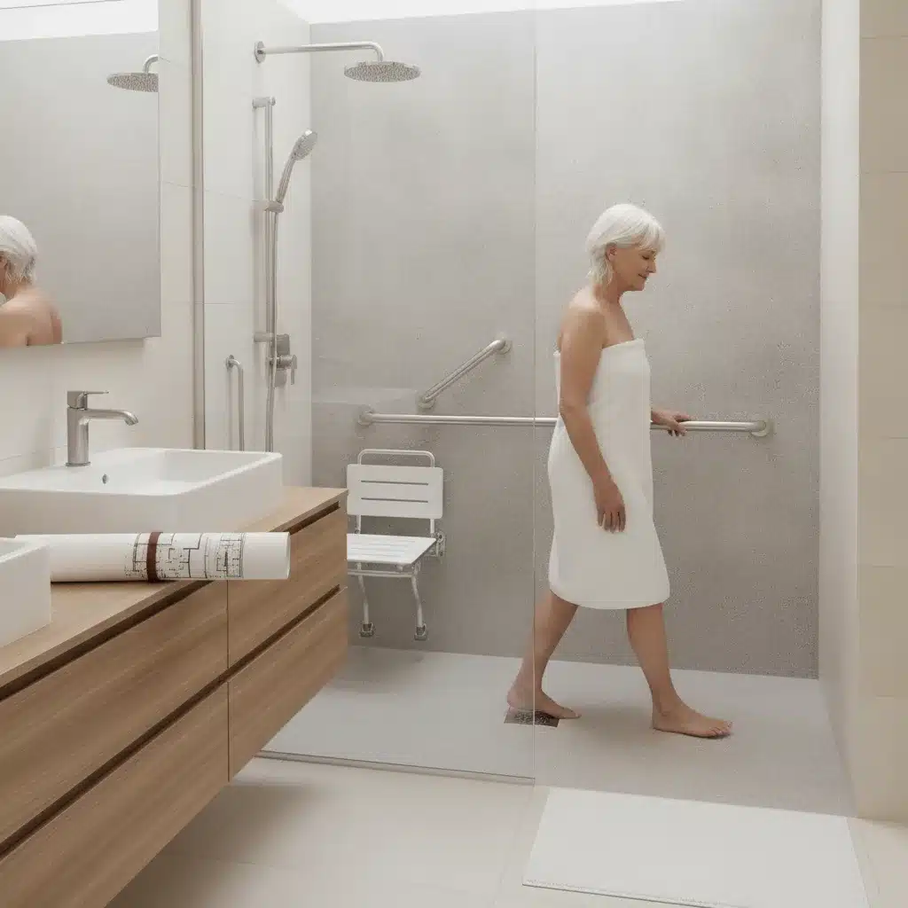 Rénovation salle de bain douche italienne PMR en 2026 - renovation salle bain douche pmr