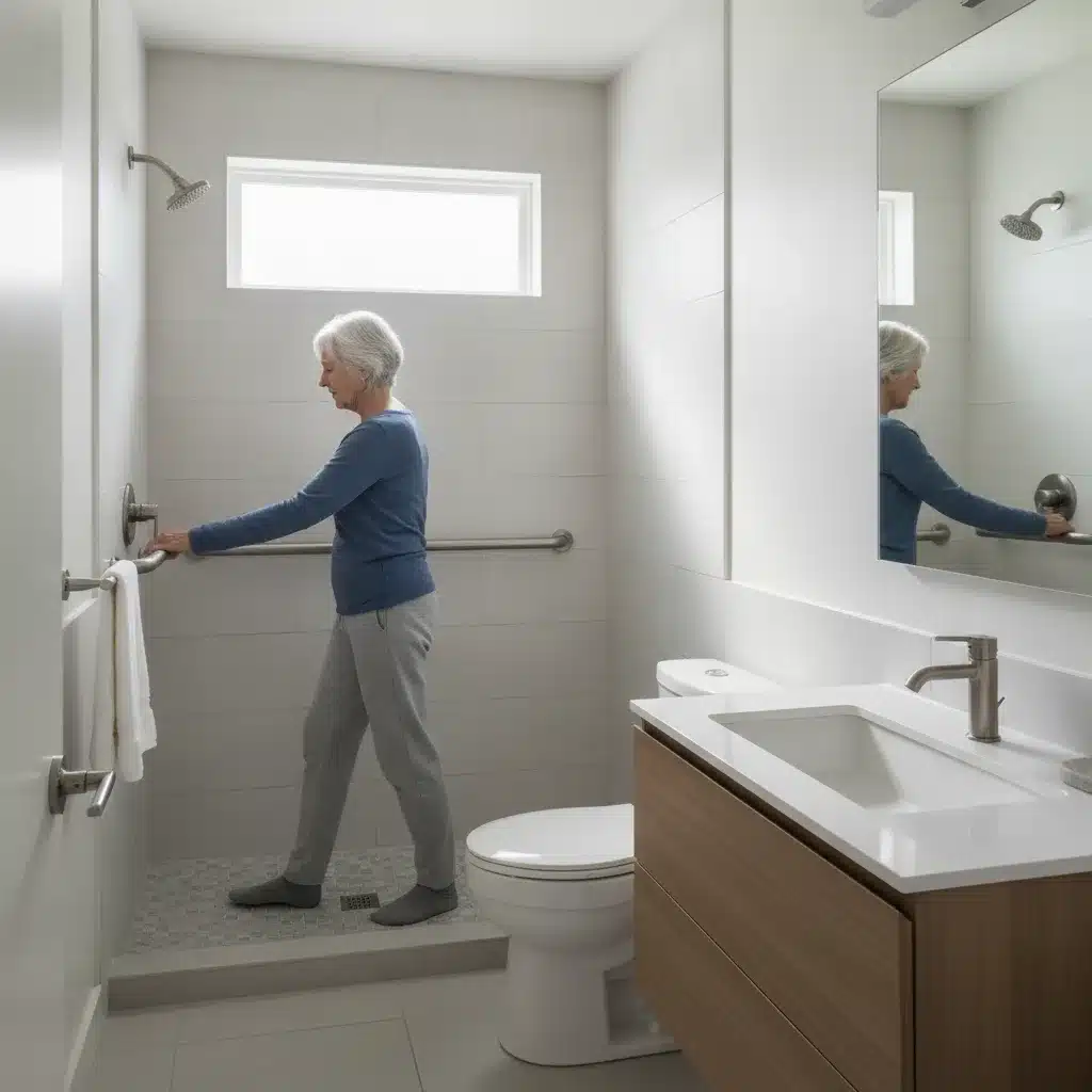 rénovation salle de bain douche italienne PMR rénovation salle de bain douche italienne PMR