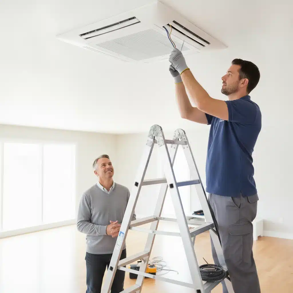 Climatisation cassette encastrable, guide complet 2026 - Astier Entreprise - Puget-sur-Argens climatisation cassette encastrable